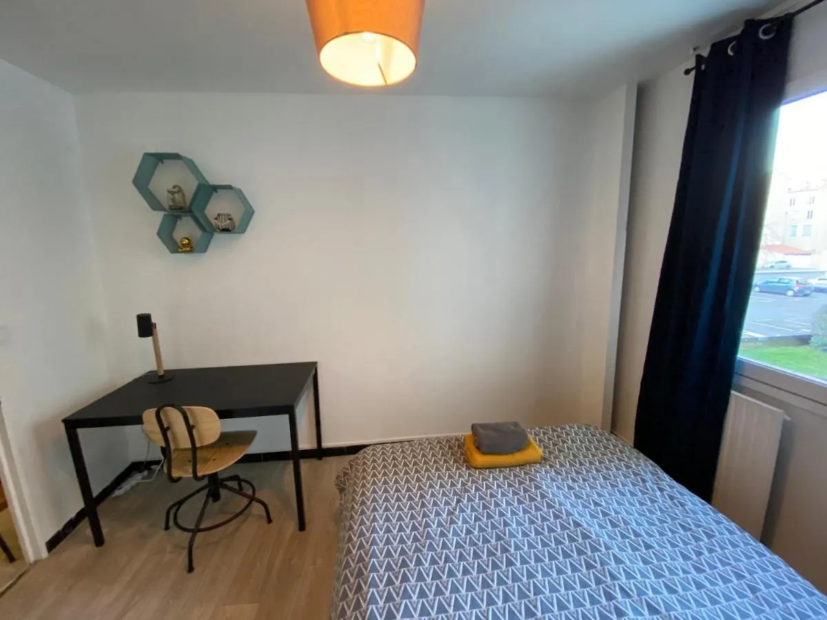 Cosy Flat 2V6 Apartment Saint-Etienne  France